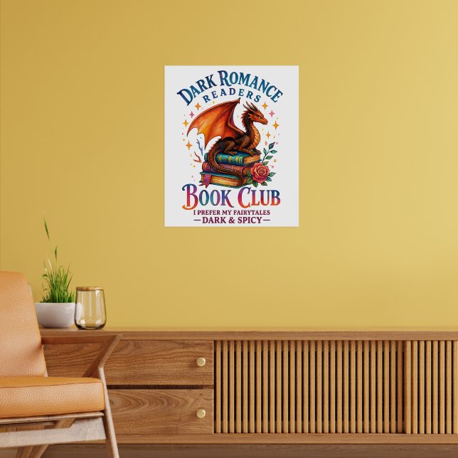 Dark Romance Leser... Poster (Wohnzimmer 2)