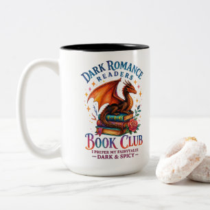 Dark Romance Leser... Zweifarbige Tasse