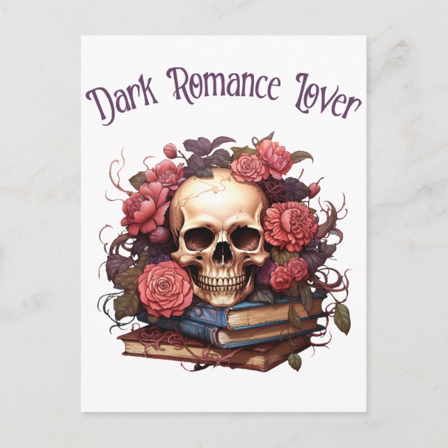 Dark Romance Lover Postkarte (Vorderseite)