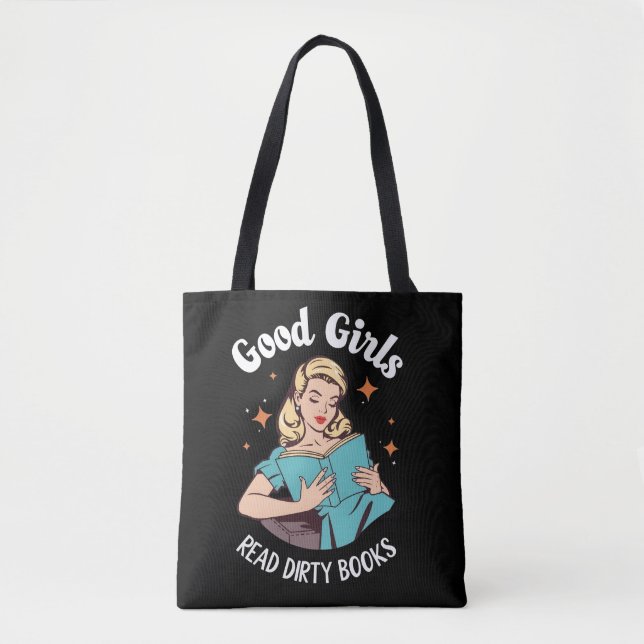Dark Romance Romantasy Good Girls lesen Dirty Book Tasche (Vorderseite)