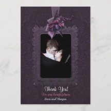 Dark Romance Wedding Vielen Dank