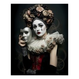 Dark Romantic Gothic Design Poster