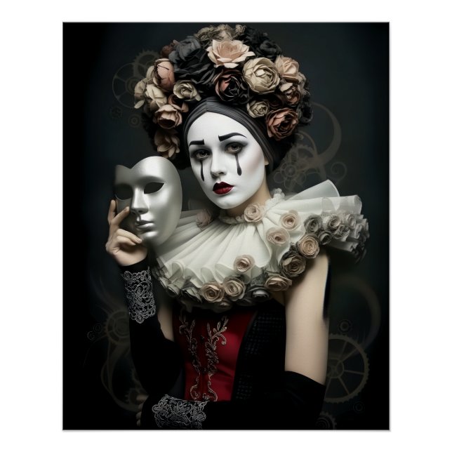 Dark Romantic Gothic Design Poster (Vorderseite)