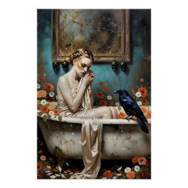Dark Romantic Gothic Design Poster