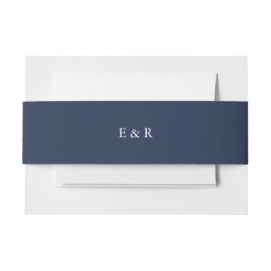 Dark Sargasso Blue 2018 Herbst Winter Color Trend Einladungsbanderole