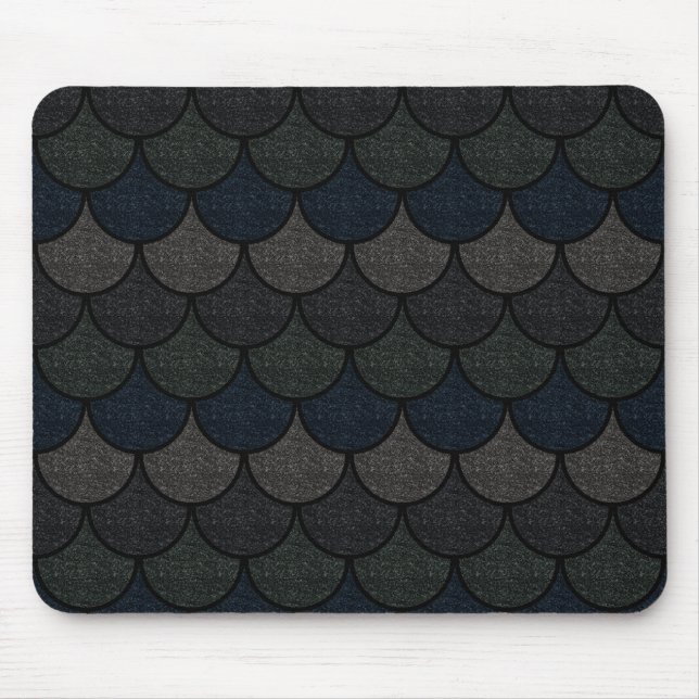 Dark Scalloped Dragon Scuster Mousepad (Vorne)