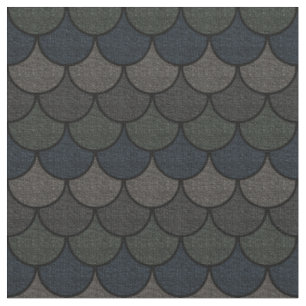 Dark Scalloped Dragon Scuster Stoff