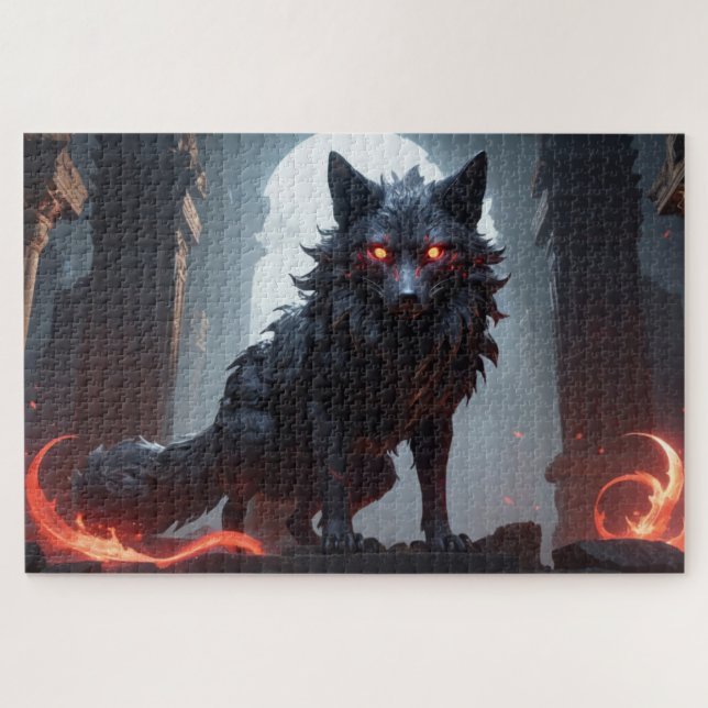 Dark Shadow Fox (Horizontal)