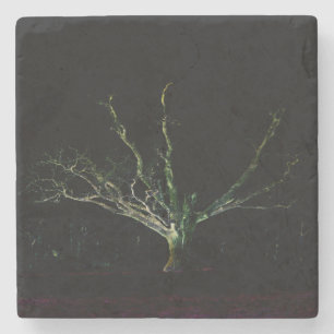 Dark Side 1 Coaster Stone Untersetzer