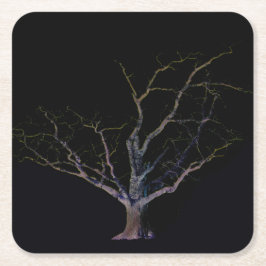 Dark Side 2 Coaster Rechteckiger Pappuntersetzer