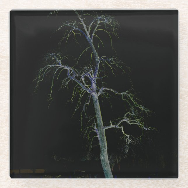 Dark Side 8 Küstenercnm Glasuntersetzer (Vorderseite)