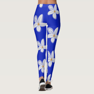 Dark Slate Blue Orchid Leggings