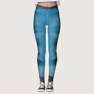 Dark Smudge-Gefärbte Krawatte Leggings