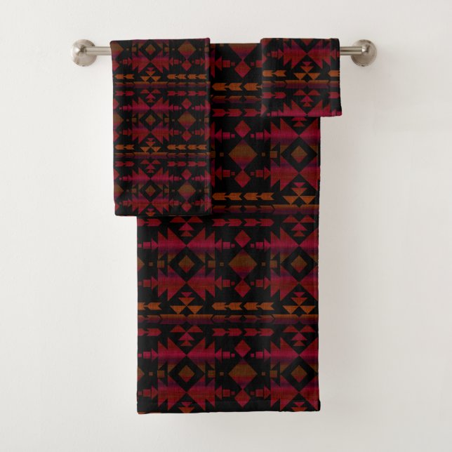 Dark Southwestern Skies Badhandtuch Set (Insitu)