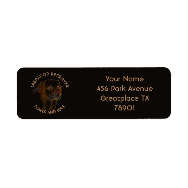 Dark Surreal Labrador Retriever Design (Vorne)