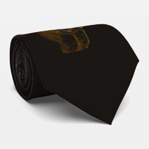Dark Surreal Labrador Retriever Design Krawatte
