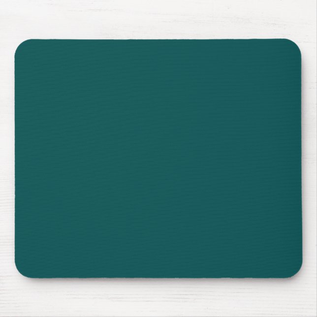  Dark Teal  (solid color)  Mousepad (Vorne)