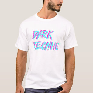 Dark Techno Men Tekke Tekkno Raver Party Techno Gi T-Shirt