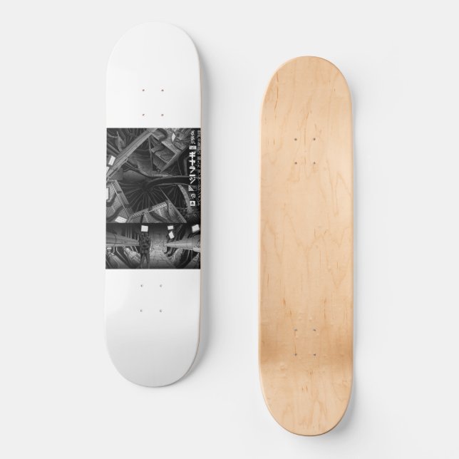 Dark Tokio Skateboard (Vorderseite)