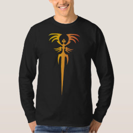 Dark Tribal Phoenix Emblem – Mythic Symbol T-Shirt
