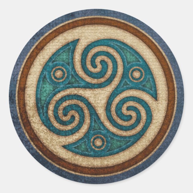 Dark Triskele Stickers (Vorderseite)