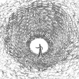 Dark Tunnel Sketch Aufkleber