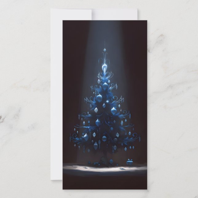 Dark Unusual Christmas Cards Feiertagskarte (Vorderseite)