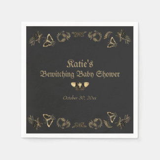 Dark Viktorianisch Gothic Halloween Kinderdusche Serviette