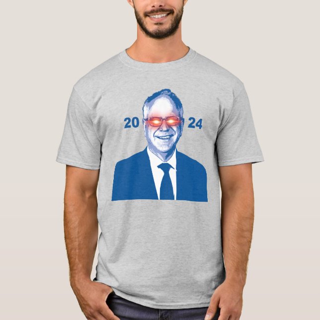 Dark Walz 2024 T-Shirt (Vorderseite)