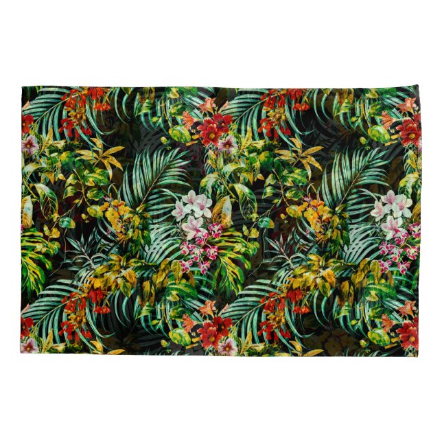 Dark wild exotic jungle kissenbezug (Rückseite-Links)