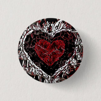 Dark Wild Heart Button