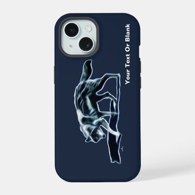 Dark Wolf Case-Mate iPhone-Hülle iPhone 15 Hülle (Rückseite)