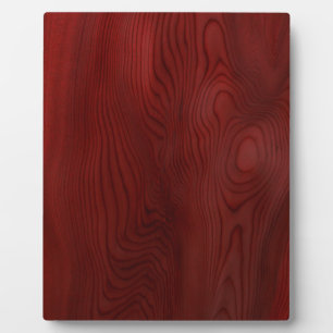 Dark Wood Grain Fotoplatte
