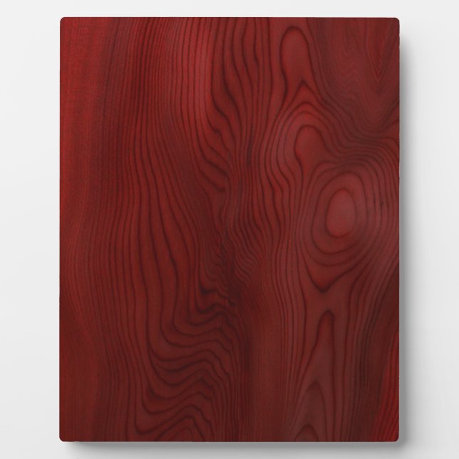 Dark Wood Grain Fotoplatte (Vorderseite)