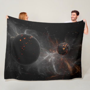 DARK WORLDS FLEECEDECKE