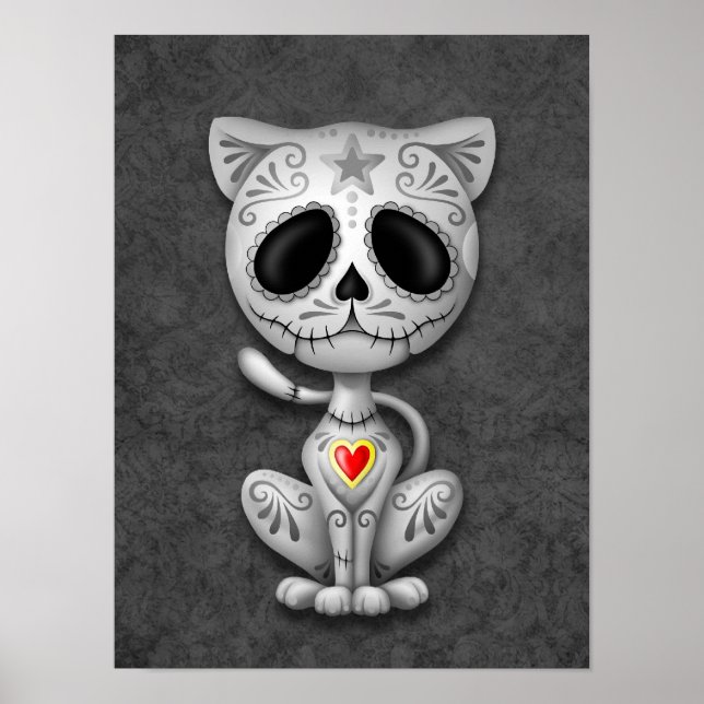 Dark Zombie Sugar Kitten Poster (Vorne)