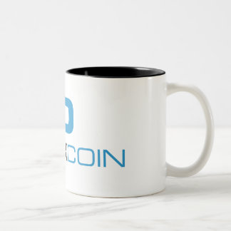 Darkcoin Kaffee-Tasse Zweifarbige Tasse