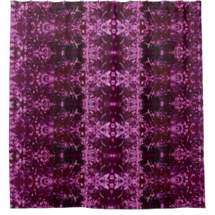 Darker Cabbage Ikat Too Duschvorhang