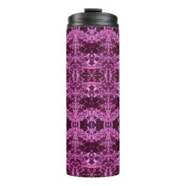 Darker Cabbage Ikat Zen Thermosbecher