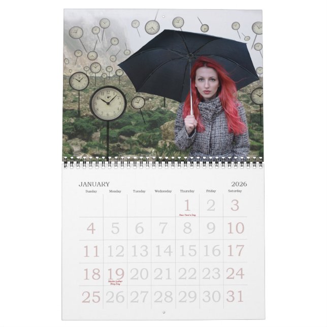 DarkestGoth Mädchen Danna Victoria 2015 Kalender (Jan 2026)