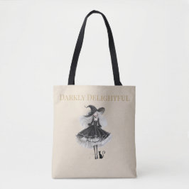 Darkly Delightful – Light Edition Witch & Cat Tasche