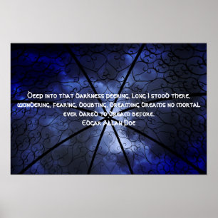 Darkness Gazebo - Edgar Allen Poe Poster