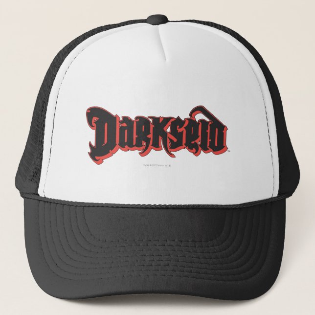 Darkseid Logo Truckerkappe (Vorderseite)