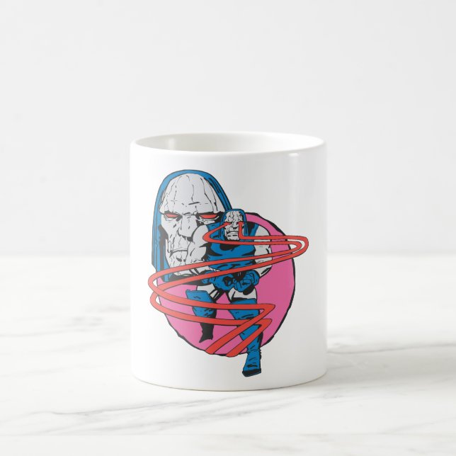 Darkseid Shoots Omega Beams Kaffeetasse (Mittel)