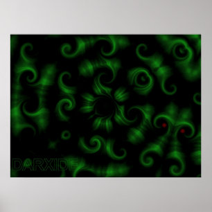 Darkside Entwurf - GreenBeast Poster