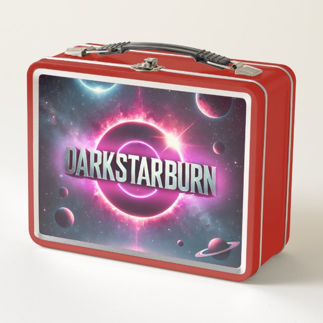 DarkStarBurn 2025 Space Lunch Box (Vorderseite)