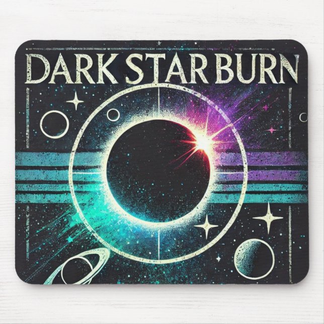 DarkStarburn-Rückspant-Maus Mousepad (Vorne)