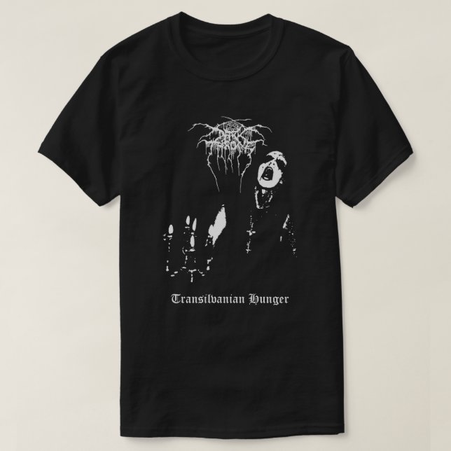 Darkthrone Transilvanischer Hunger T-Shirt (Design vorne)