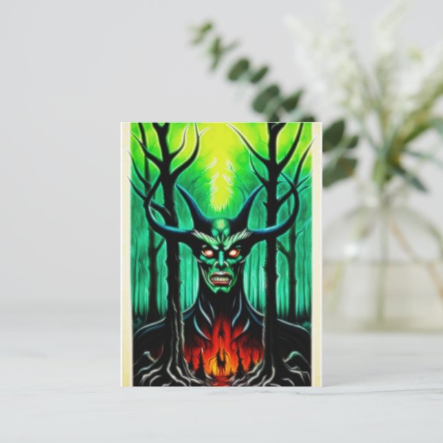 Darkwoods Skinwalker 3 Postkarte (Stehend Vorderseite)