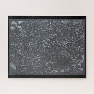 Darkworld Silber-Tinten-Landschaft
